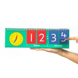 Tell Time Flip Chart (Student Set) (Set of 10)